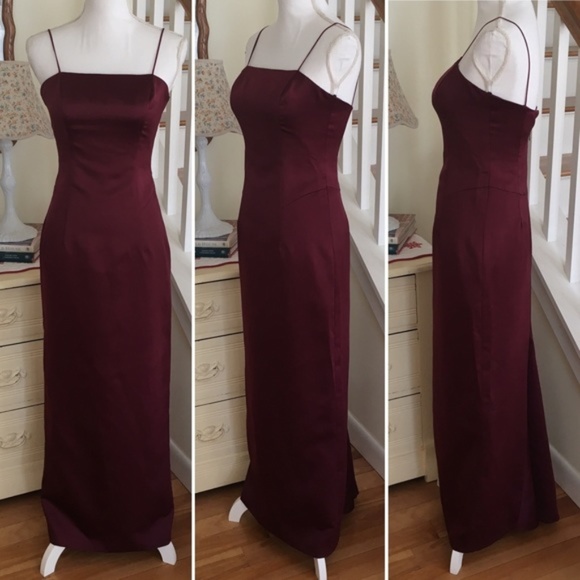 After Six Dresses & Skirts - After Six Cranberry Evening Bridesmaid Gown